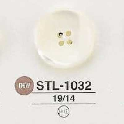 STL1032 Bottone a 4 fori in conchiglia Takase