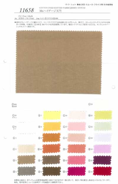 11658 Jersey a maglia fine 30s
