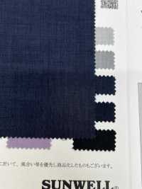52185 Lavorazione A Rondella A Secco In Voile Lineare Reflax(R).[Tessile / Tessuto] SUNWELL Sottofoto