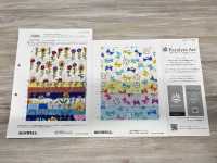 28066 Stampa Artistica Di Paralym & # 65374; Fleur Et Papillon & # 65374;[Tessile / Tessuto] SUNWELL Sottofoto