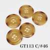 GT113 Bottone In Poliestere Simile A Un Bufalo