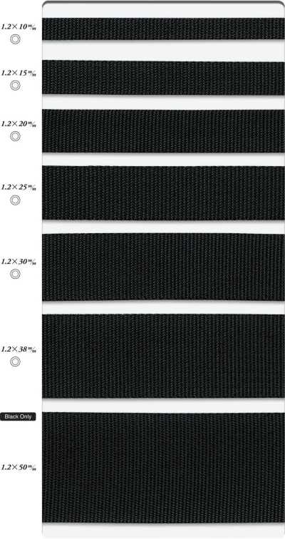 BT-921 Nastro in PP (spessore 1,2 mm x cucitura a 4 file)