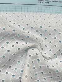 T26090-1 Pizzo Di Cotone AO Bianco Sporco[Tessile / Tessuto] Kyowa Lace Sottofoto