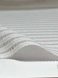 KKF8586-W-1 Seersucker Stretch Wide Stripe[Tessile / Tessuto] Uni Textile Sottofoto