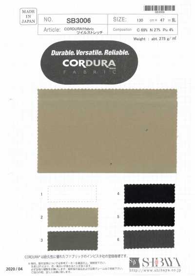 Tessuto CORDURA® Twill Stretch