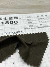 1800 Fujikinbai Cotton Thick Twill No. 79 Lavorazione Speciale Della Paraffina[Tessile / Tessuto] Prugna D