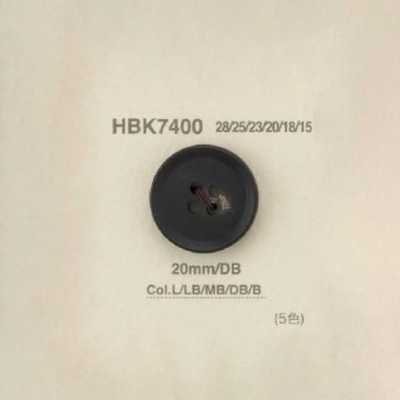HBK7400 Bottone a 4 fori in vero corno di bufalo
