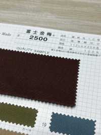 2500 Tela Di Cotone Fujikinbai N. 10 Laminazione Leggermente Adesiva[Tessile / Tessuto] Prugna D