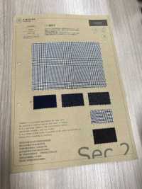5-92668 TRABEST Soft Touch Melange Glen Check[Tessile / Tessuto] Takisada Nagoya Sottofoto