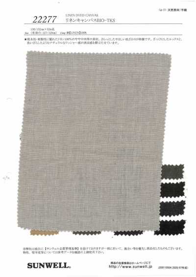 22277 Tela di lino BIO-TKS