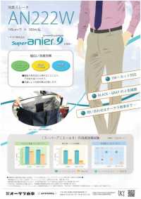 AN222W Fodera Tascabile Con Funzione Deodorante Okura Shoji Sottofoto