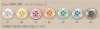 OPH338 DAIYA BUTTONS Bottone in poliestere a quattro fori