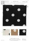 KCP524 D-569 Tela canvas in rayon e lino, stampa a un colore