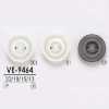 VE9464 Bottone a 2 fori in resina poliestere