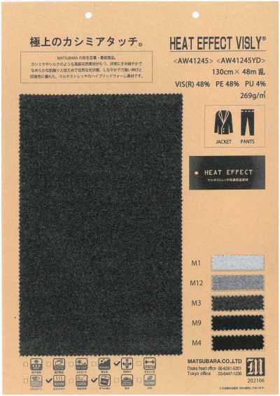 AW41245YD Twill elasticizzato con rovescio garzato