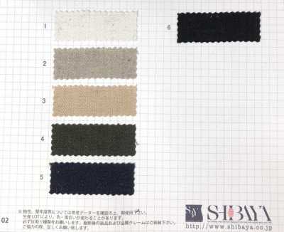 SB60302 Lino Tinto Filo 1/40 Spina Di Pesce[Tessile / Tessuto] SHIBAYA Sottofoto