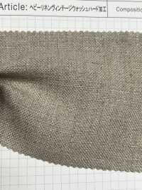 SB8780 Elaborazione Dura Di Lavaggio Vintage In Lino Pesante[Tessile / Tessuto] SHIBAYA Sottofoto