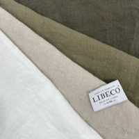 3-5757-WASH BELGIO LINO TROPICAL STONEWASH LINO LIBECO Lino Belga Lino Tropical Soft Linen Stone Wash[Tessile / Tessuto] Takisada Nagoya Sottofoto