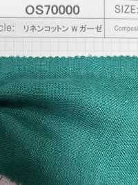 OS70000 Lino Cotone W Garza[Tessile / Tessuto] SHIBAYA Sottofoto