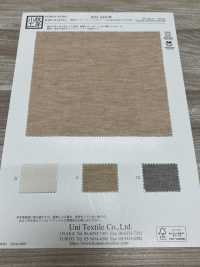 KYC640-W Popeline Di Cotone Bio Non Tinto[Tessile / Tessuto] Uni Textile Sottofoto