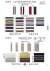 23311 Nastro in maglia a righe di cotone