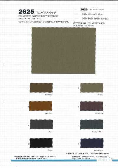 2625 Twill elasticizzato TC