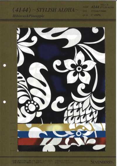 4144 Popeline 40S STYLISH ALOHA