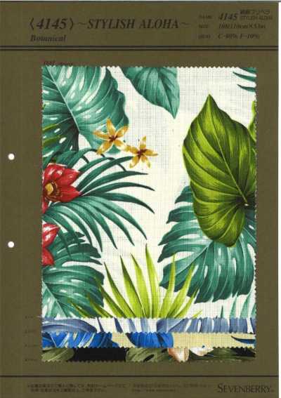 4145 Cotone Lino Lino ELEGANTE ALOHA