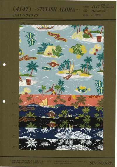 4147 Popeline 40S STYLISH ALOHA (Base)