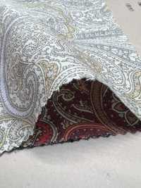 4214 SEVENBERRY® 50 Fili Broadcloth Paisley[Tessile / Tessuto] VANCET Sottofoto