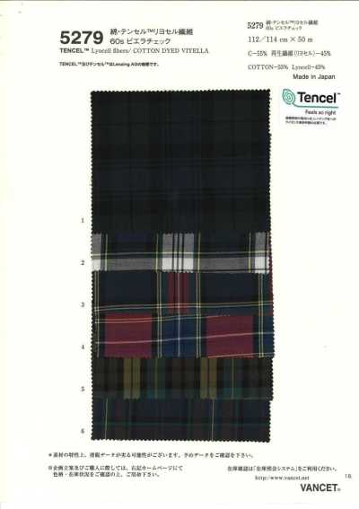 5279 C/TENCEL 60s Viyella a quadri
