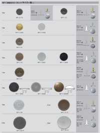 W2 JEANS RIVET Gambe Di Burr[Chiusura A Pressione/rondella Ad Occhiello] Morito Foto secondaria