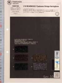 1022194 RE: NEWOOL® JAPAN Cashmere Vintage Herringbone Series[Tessile / Tessuto] Takisada Nagoya Sottofoto