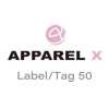 LABEL/TAG-50 Etichetta tessuta · Cartellino appeso @ 50 JPY/pz
