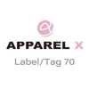 LABEL/TAG-70 Etichetta tessuta, cartellino @70 JPY/pezzo