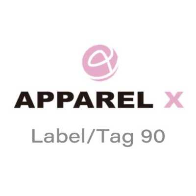 LABEL/TAG-90 Etichetta tessuta, cartellino sospeso @90 JPY/pz