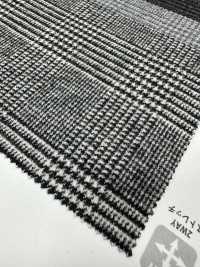 32100-10 Tweed Lavabile 2WAY Glen Check[Tessile / Tessuto] SASAKISELLM Sottofoto