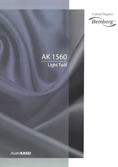 AK1560 Bemberg® Twill leggero