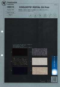 1060110 Stampa COOL DOTS® Royal Oxford[Tessile / Tessuto] Takisada Nagoya Sottofoto