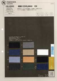 106-20500 Cotone Lino Lino Oxford Elasticizzato[Tessile / Tessuto] Takisada Nagoya Sottofoto
