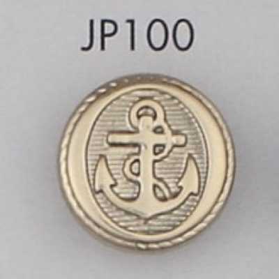 JP100 Bottone placcato in resina ABS