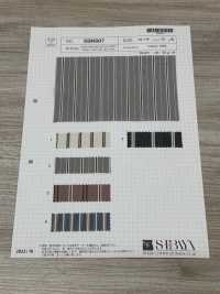 SBN007 Strisce Lavate Antirughe Biologiche Naturali[Tessile / Tessuto] SHIBAYA Sottofoto