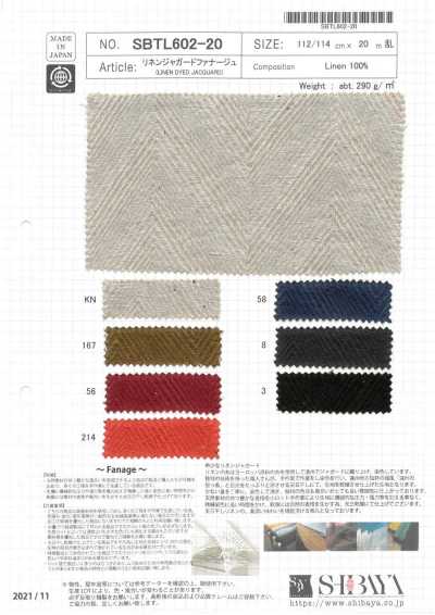 SBTL602-20 Lino Jacquard Fanage