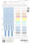 6013 ECOPET® Tela grezza in poliestere/cotone a righe