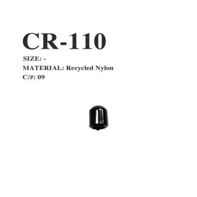 CR-110 Terminale per cordino in nylon riciclato per rete da pesca, tipo tubolare