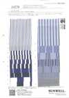 14276 Popeline di cotone 100/2 tinto in filo a righe
