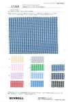 15260 Vichy tinto in filo 50s a microquadri