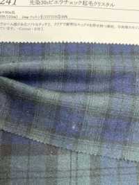 16241 Cristallo Fuzzy A Quadri Viyella A 30 Fili Tinto In Filo[Tessile / Tessuto] SUNWELL Sottofoto