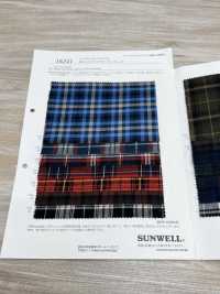 16241 Cristallo Fuzzy A Quadri Viyella A 30 Fili Tinto In Filo[Tessile / Tessuto] SUNWELL Sottofoto