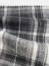16474 Viyella Shaggy Fuzzy Check Tinto In Filo[Tessile / Tessuto] SUNWELL Sottofoto